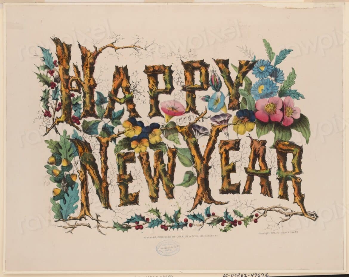 Bonne année (en anglais mais bonne année quand même !)