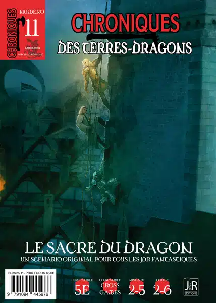 Couverture du Chronique des Terres Dragon 11 : Le sacre du dragon