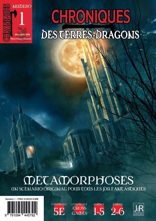 Couverture du Chronique des Terres Dragon 1 : Métamorphoses