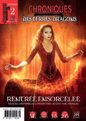 Couverture du Chronique des Terres Dragon 2 : Rentrée ensorcelée