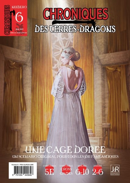 Couverture du Chronique des Terres Dragon 6 : Une cage dorée
