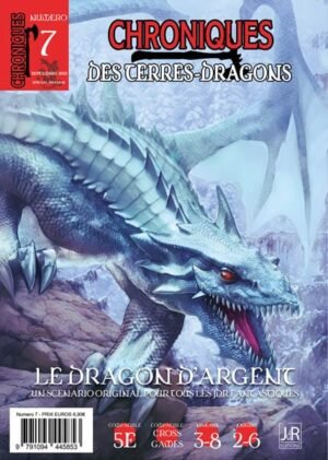 Couverture du Chronique des Terres Dragon 7 : Le Dragon d'argent