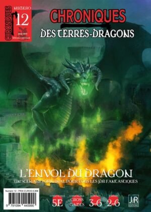 Couverture du Chronique des Terres Dragon 12 : L'envol du dragon